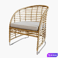 Zecanka Mar Chair 3D Model Corona