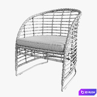 Zecanka Mar Chair 3D Model Corona