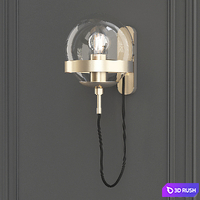 Ball and string 3D Model Vray