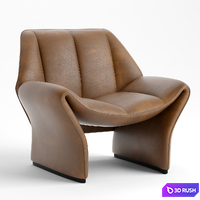 ARMCHAIR HIRUNDO _by Busnelli 3D Model Vray
