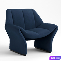 ARMCHAIR HIRUNDO _by Busnelli 3D Model Vray