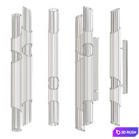Wall Sconce Collections 3D Model Vray