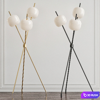 KUNDALINI KUSHI Floor lamp 3D Model Vray