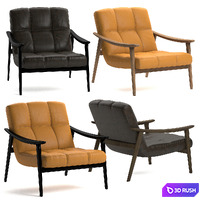Minotti Fynn 3D Model Vray