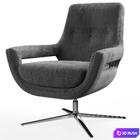 Armchair flavio 3D Model Vray