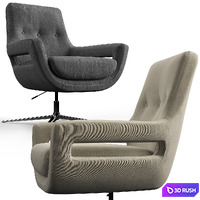 Armchair flavio 3D Model Vray