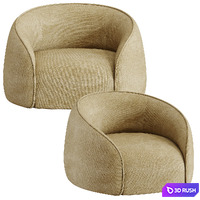 My Home / Baloo Armchair Alivar 3D Model Vray, Corona