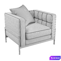 Chair Austin 3D Model Vray