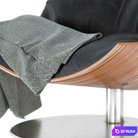 Kara Arm Chair 3D Model Vray, Corona