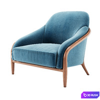 Adelle chair by Ulivisa 3D Model Corona