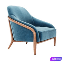 Adelle chair by Ulivisa 3D Model Corona