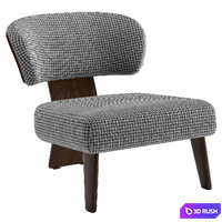 Armchair Creed (Minotti) 3D Model Corona