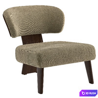 Armchair Creed (Minotti) 3D Model Corona