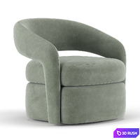 Targa Swivel Chair 3D Model Vray