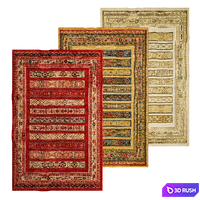 Kashkuli Gabbeh Rug 3D Model Vray, Corona