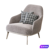 Armchair liam 3D Model Corona