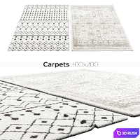 Carpets 3D Model Corona