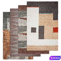 Bleecker Area Rug 3D Model Vray, Corona