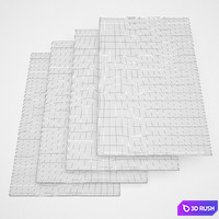 Bleecker Area Rug 3D Model Vray, Corona