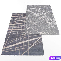 Rugs set315 3D Model Vray