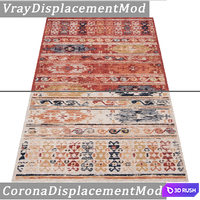 Carpets Set 2362 3D Model Vray, Corona