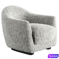 Djo armchair 3D Model Corona