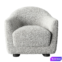 Djo armchair 3D Model Corona