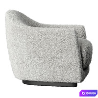 Djo armchair 3D Model Corona