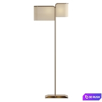 Fendi Heron Floor Lamp Lmp (133) 3D Model Vray, Corona