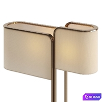 Fendi Heron Floor Lamp Lmp (133) 3D Model Vray, Corona