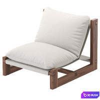 Coco Republic CR Essentials Sling Occasional Chair 3D Model Corona
