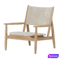 Summit Lounge Chair by Ariake 3D Model Corona