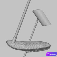 Floor Lamp Lucide Hester 3D Model Corona