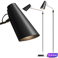Northern Birdy Swing Floor Lamp 3D Model