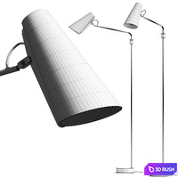 Northern Birdy Swing Floor Lamp 3D Model Vray, Corona