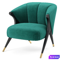 Pavone Chair 3D Model Vray
