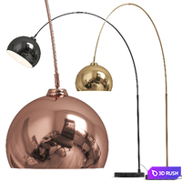 Made Studio Large Arc Overreach Floor Lamp Complication 1 3D Model Vray, Corona