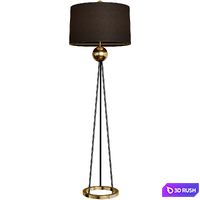 Floor Lamp Kayden FL047 / 2-1-RG Floor Lamp 3D Model Corona