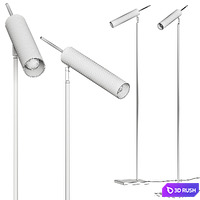 Catellani &amp; Smith Lucenera 506 Floor Lamps 3D Model Vray, Corona