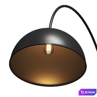 NV Gallery Ettore Floor Lamp 3D Model Vray, Corona