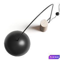 NV Gallery Ettore Floor Lamp 3D Model Vray, Corona
