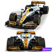 F1 Car 3D Model Vray