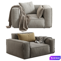 Arflex / Marechiaro XIII Armchair 139 3D Model Vray