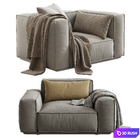 Arflex / Marechiaro XIII Armchair 139 3D Model Vray