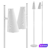 Cono Floor Lamp 3D Model Corona
