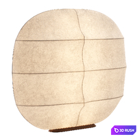 Gunta Floor Lamp / Tacchini 3D Model Vray, Corona