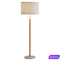 Floor lamp TK Lighting - 5216 Deva White 3D Model Corona