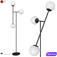 Floor lamp ATEA LA REDOUTE INTERIEURS 3D Model Vray, Corona