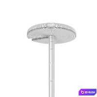 CABRIOLETTE | Floor lamp 3D Model Corona