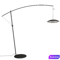 Noway Floor Lamp 3D Model Vray, Corona